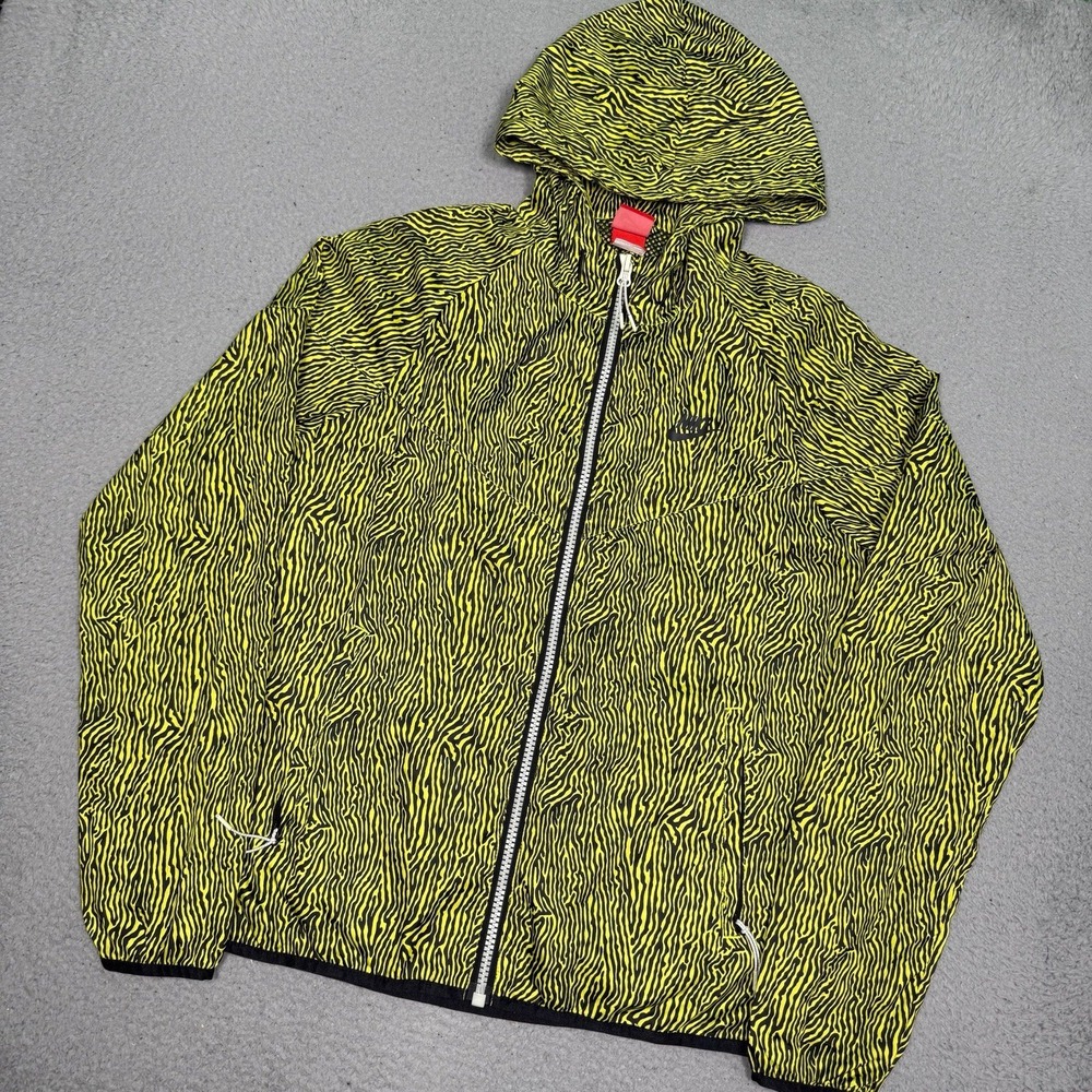 Nike Zebra Pattern Windbreaker Jacket